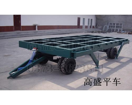 轮胎式电动平车