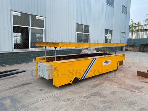 无轨电动平车带液压升降