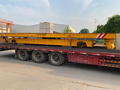 16t低压道轨台面旋转平车